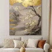 Wallity Dekorativna slika na platnu, 70x100cm, Šarena