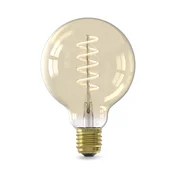Calex Smart LED E27 7W G95 1800 - 3000 K žarilna nitka - zlato - Steklo