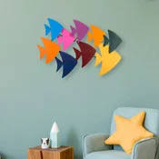 Wallity Zidna dekoracija Cirgisin, 100x70 cm, Šarena