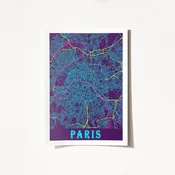 Wallity Poster Paris-2059, 29,7x42 cm