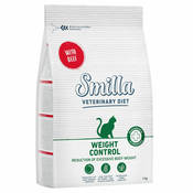 Smilla Veterinary Diet Weight Control govedina - Varčno pakiranje: 2x10 kg (4x4 kg + 4x1 kg)