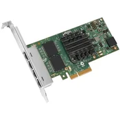 Intel I350-T4 4-Port Gigabit Server Network Adapter – PCIe x4, RJ45, Ethernet mrežna kartica