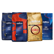 4kg paket Lavazza Top Class, Super Crema, Qualita Oro, Gran Espresso