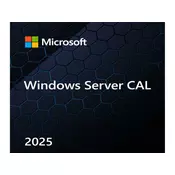 Windows Server CAL 2025 English 1pk DSP OEI 5 Clt User CAL