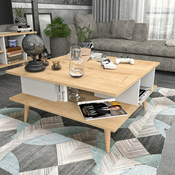 HANAH HOME Sto za dnevnu sobu Akya Oak White
