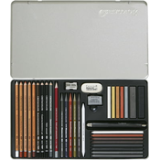 Cretacolor Ultimo - 3-delni set - kovinski etui
