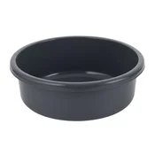 Bentom OKROGLA PLASTIČNA SKLEDA 41 CM 13,5 L TEMNO SIVA -BEN