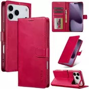 Eleganten ovitek etui za iPhone 17 Pro, Rdeč