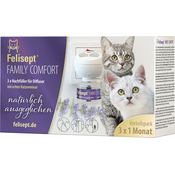 Felisept Steklenička za ponovno polnjenje Family Comfort - varčni paket - 135 ml