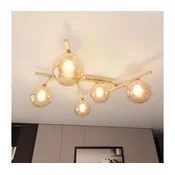 Stropna svetilka SMART 5xE14/10W/230V bež/dimno bež