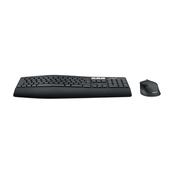 Logitech 920-008221 MK850 Standard Wireless RF Wireless + bluetooth QWERTZ black Mouse included (920-008221)