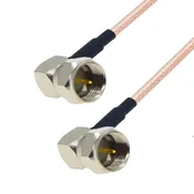 shumee Pigtail F vtič/F vtič KOTNI RG179 75om 5m