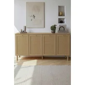 Hanah Home Komoda Baru, 160 x 80 x 42 cm, Bež