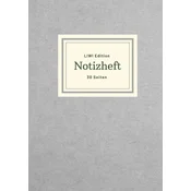 Dünnes Notizheft A5 liniert - Notizbuch 30 Seiten 90g/m2 - Softcover grau - Papier aus nachhaltiger Forstwirtschaft