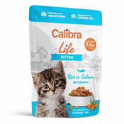 Calibra Cat Life Kitten Losos v omaki 85 g