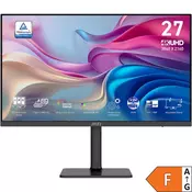 Zaslon MSI Modern MD272UPHG/27/UHD/IPS/60Hz/4ms (GtG)/KVM/črn - nastavljiv po višini - PD 98W