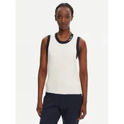Liu Jo Sport Pulover TA5092 MS022 Bela Regular Fit