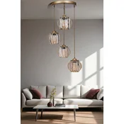 Opviq Luster 2609019, Zlatne boje