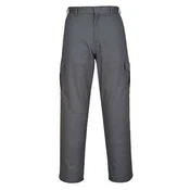 MONSUN Radne pantalone Klasik/ siva