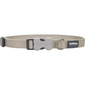 Red Dingo Najlonska ovratnica classic grey, siva L
