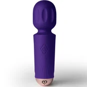 ROCKS-OFF - MINI RECHARGEABLE WAND 16 FUNCTIONS VIOLET DREAM