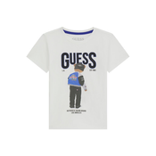 Guess Majica N6RI05 K8HM4 Bela Regular Fit