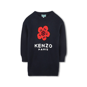 Otroška obleka iz volnene mešanice Kenzo Kids