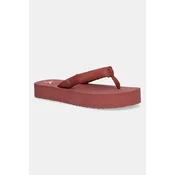 Japonke Calvin Klein Jeans BEACH SANDAL FLATFORM TTXR SATIN