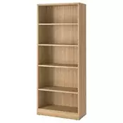 TONSTAD Biblioteka, hrastov furnir, 82x37x201 cm