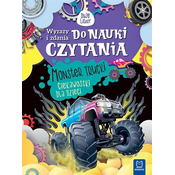 Wyrazy i zdania do nauki czytania. Monster trucki