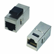 DATACOM Priključna plošča STP 2 x RJ45 (8p8c) Cat6, ravna, plastična