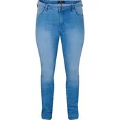 Zizzi Kavbojke Emily moder denim