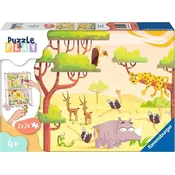 Ravensburger Puzzle&Play: Safari 2x24 kosov