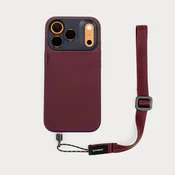 Moment Mobile Adjustable Wrist Strap - Burgundy