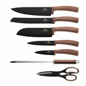 Berlingerhaus Rose Gold RVS set kuhinskih nožev