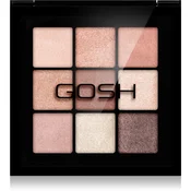 Gosh Eyedentity paleta senčil za oči odtenek 001 Be Honest 8 g