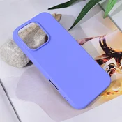 TERACELL Maska za iPhone 16 Pro Soft Velvet, Ljubicasta