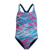 Speedo HYPERBOOM PRINT MEDALIST 1PC JF, kopalke o.enodelne, modra 8A000260