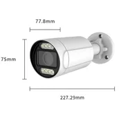 GEMBIRD CAM-IP5MP-HAY70A GMB Kamera 5 mpix HiEasy App, Human detection, Full Color, Motor Zoom 2.8-12mm, Mic