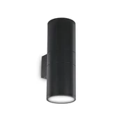 STENSKA SVETILKA GUN VELIKA AP2 2×E27/230V IP54 ČRNA ID092317