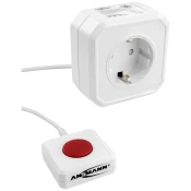 ANSMANN Ansmann 1260-0002 energijsko varčna vtičnica bela vtičnica 1 kos, (20457274)