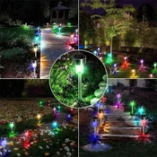 Ubodne solarne lampe ŠARENE 10komada