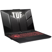 Notebook Asus Gaming TUF A16, FA607NUG-RL142, 16 FHD+ IPS 144Hz, AMD Ryzen 7 7445HS up to 4.7GHz, 16GB DDR5, 1TB NVMe SSD, NVIDIA GeForce RTX4050 6GB, no OS FA607NUG-RL142