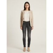 Elit Fashion Ženske farmerke, Slim fit, Crne