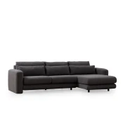 Atelier del Sofa Lily Corner Right Ugaona garnitura, Siva
