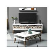 Hanah Home Set namestaja za dnevnu sobu Line - bela