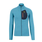 Karpos Pomedes Tech flis s polno zadrgo, larkspur (M)
