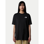 THE NORTH FACE Majica Oversized Simple Dome T-Shirt črna