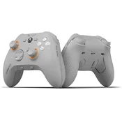 Scuf Valor Pro brezžični igralni plošček svetlo sive barve za Xbox in PC