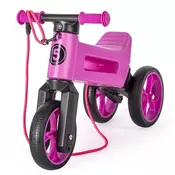 Teddies trikolesnik NEON Funny Wheels Super Sport 2v1, roza